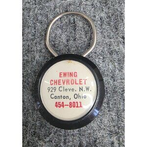 Vintage Ewing Chevrolet Keychain Since 1914